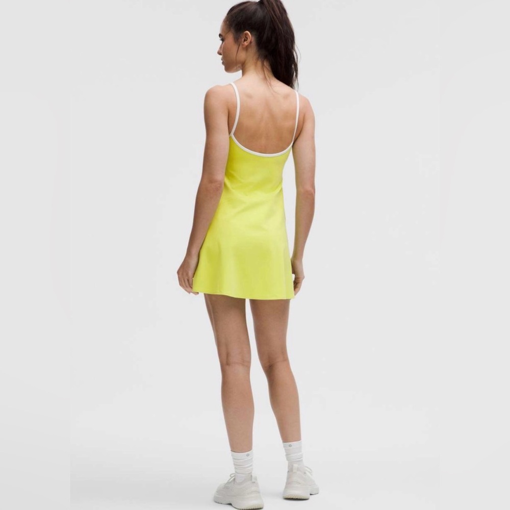 Lululemon Sweetheart Mini Dress Sour Grape / White